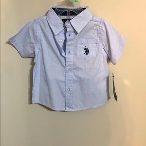 Children’s button-down T-shirt (Never worn)